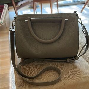 Building Block Taupe Handbag